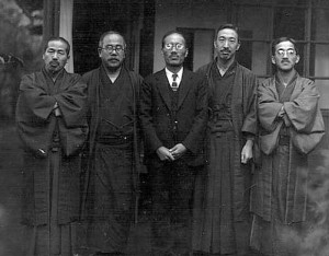 The_five_professors_of_Tokyo_Bible_Semiary